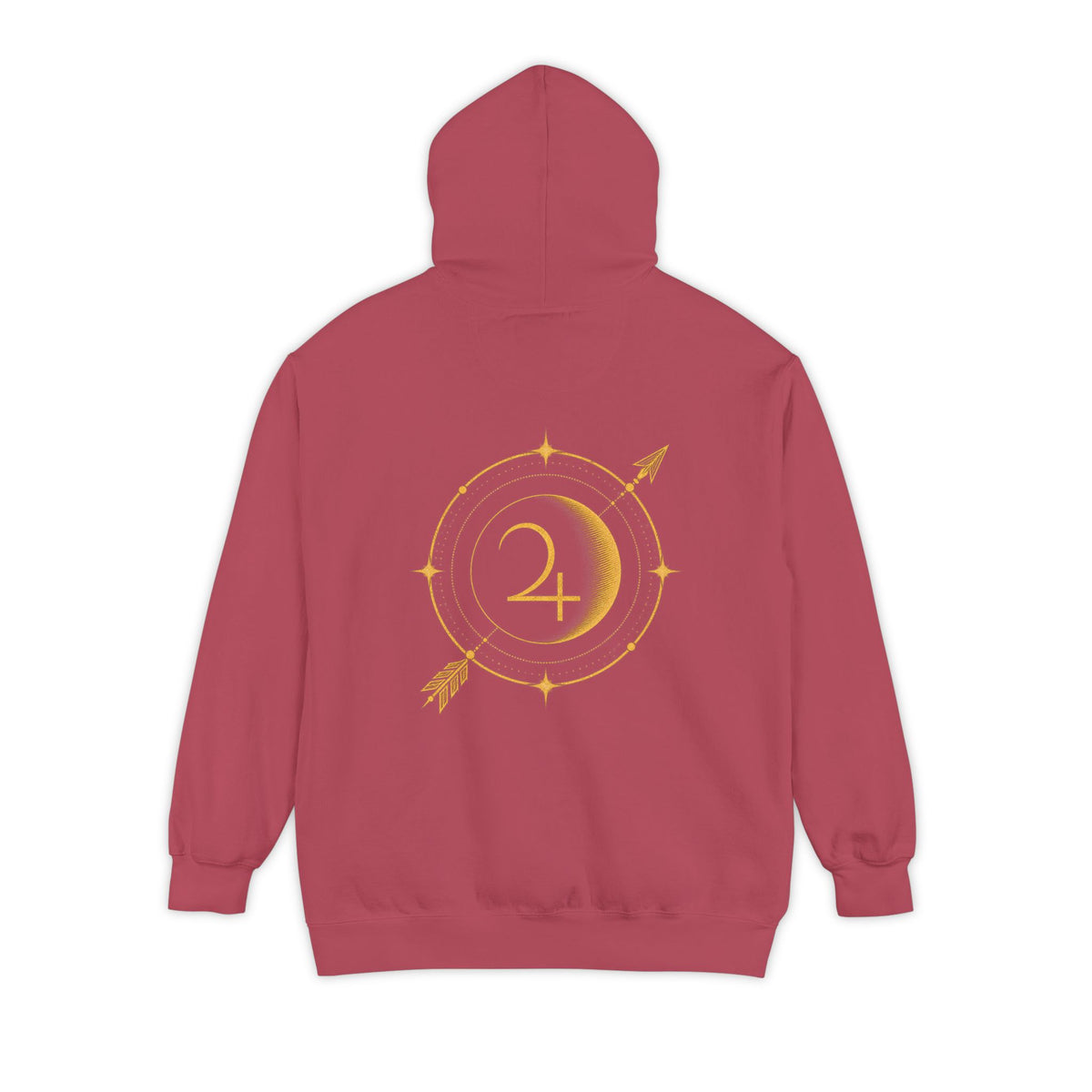 Minimal Star Constellation Hoodie — Small Embroidered Chest Design, Cozy Everyday Pullover